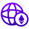 ethereum world icon