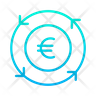 euro chargeback icon png