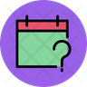icon for scheduled message
