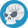 ghost skull icon svg