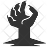 evil hand symbol