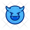 evil laugh emoji