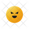 evil laugh icon