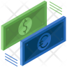 exchange currency icons free