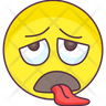 exhausted emoticon icon png