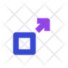 icon for expand-from-corner