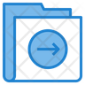 export folder symbol
