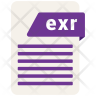 exr file icon svg