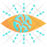 futuristic eye icon