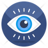 vision stroke icon