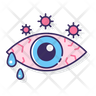 eye irritation logo