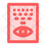 icons of eye chart