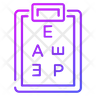 icon for eye chart