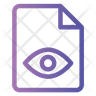 eye file icon svg
