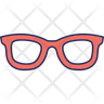 free eyeglasses with hat icons