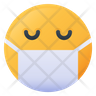icon dull face emoji