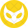 scary mask symbol