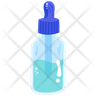 icons of serum bottle