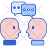 free face to face contact icons