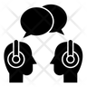 face to face contact icon