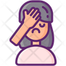 icons for face palm