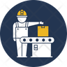 icon for factory worker