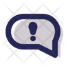 mobile chat error logos