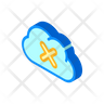 failed cloud storage icon png