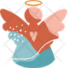 free fairy heart icons