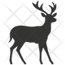 icons of fallow deer