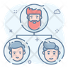 family hierarchy icon png