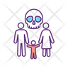 family death icon svg