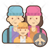 family tourist emoji