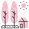 farm-house symbol