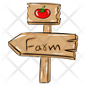 icon for farm road