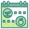 farming schedule icon png