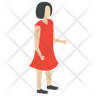 icon for stylist girl