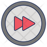 fast play button symbol