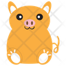 fat pig icon download