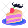 father day cake emoji