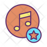 favorite song icons free
