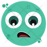 icon fearful emoji