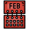icon for feb