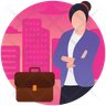 icon for female entrepreneur