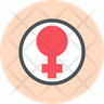 female symbol icon svg