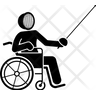 icon fencer