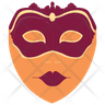 festive mask icon png