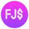 icon for fiji dollar