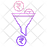 filter rupee icon png