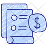 icons for income document